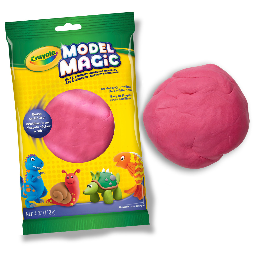 Crayola® 113g Model Magic® -  Raspberry Contents.