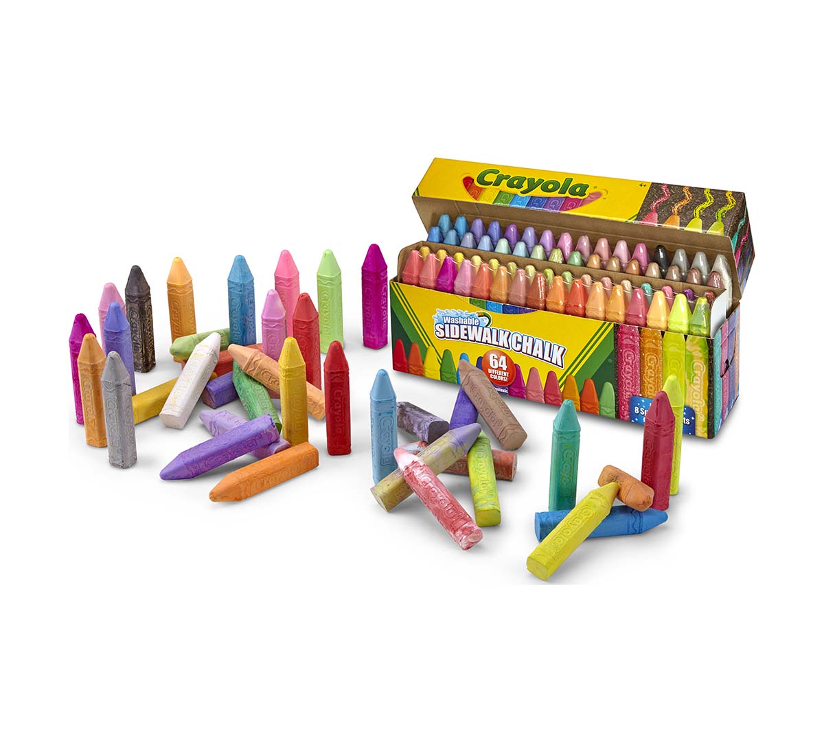 64 ct. Ultimate Sidewalk Chalk Collection