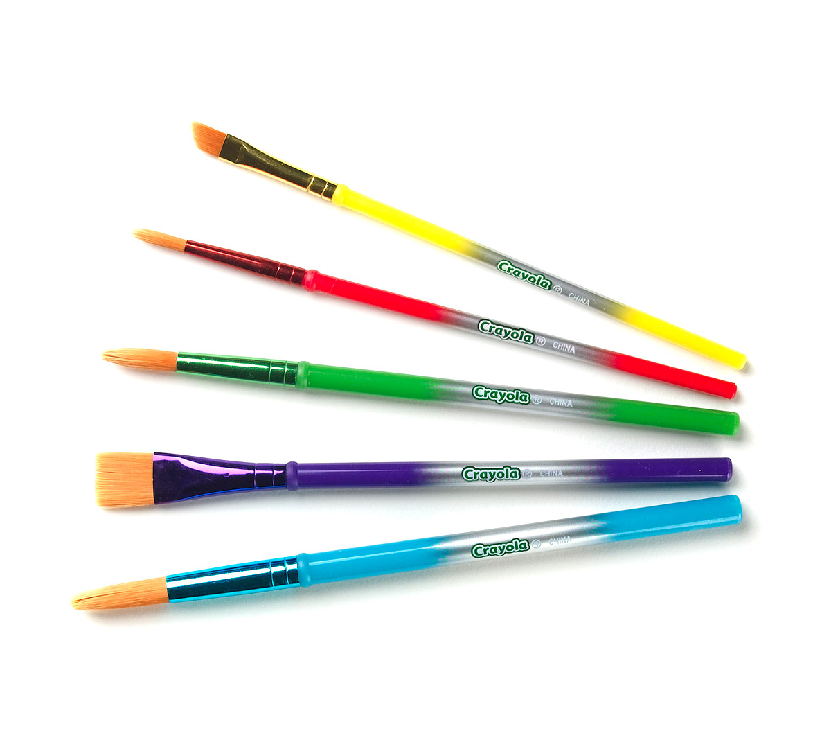 Arts & Crafts Brushes  5 Count