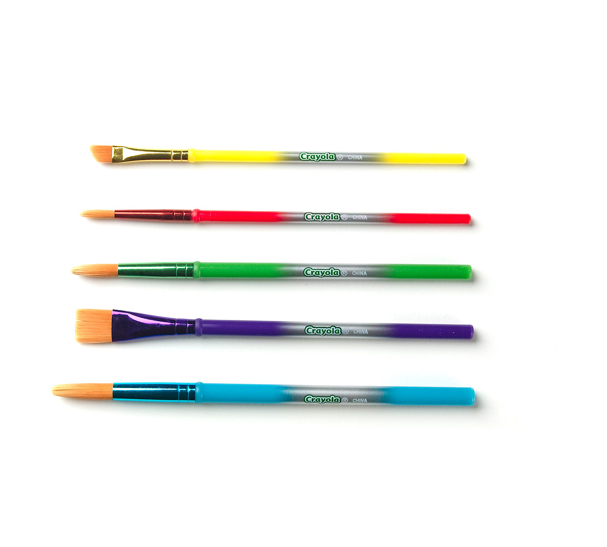 Arts & Crafts Brushes  5 Count
