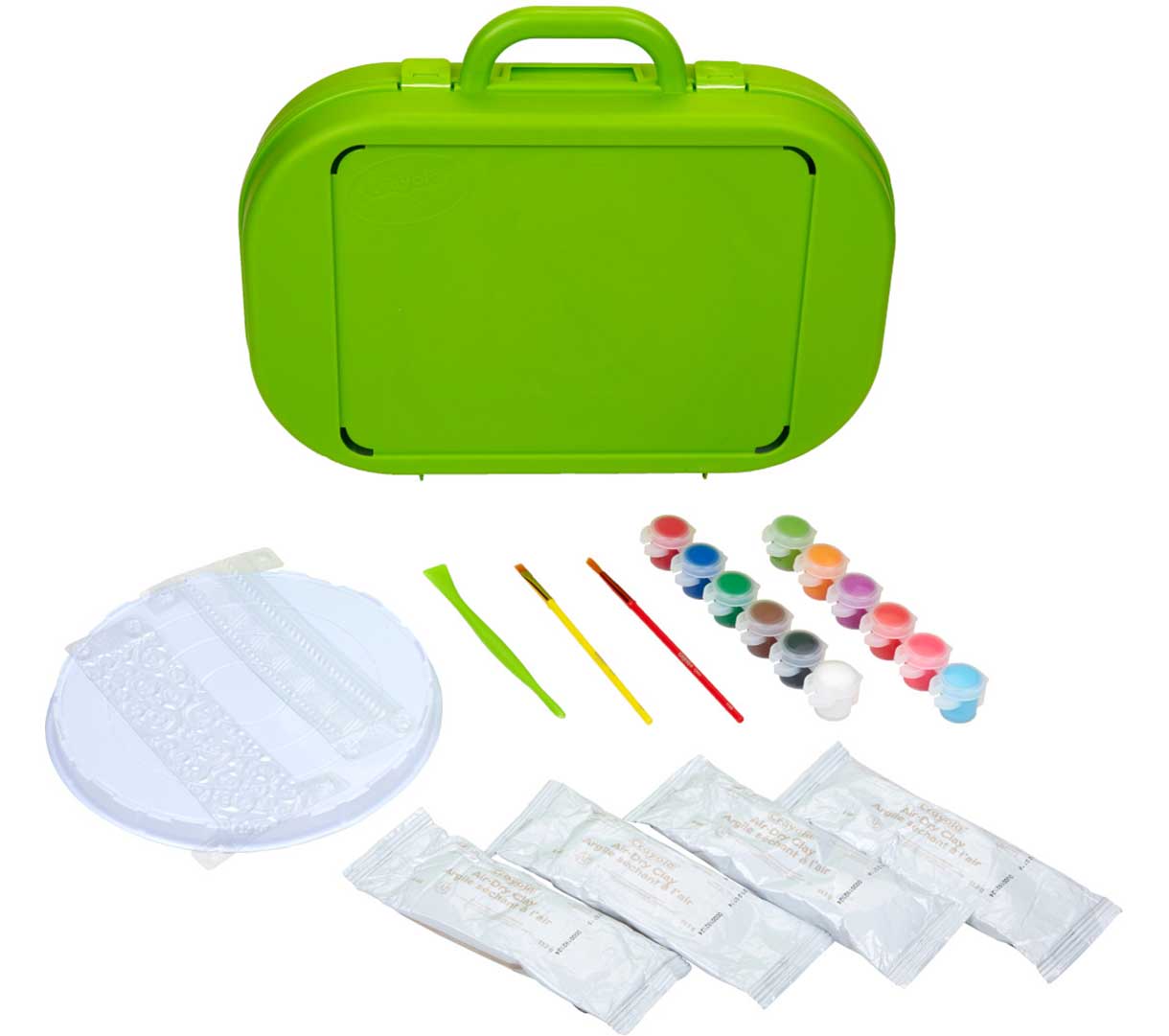 clay Sculpting station packaging and contents.
