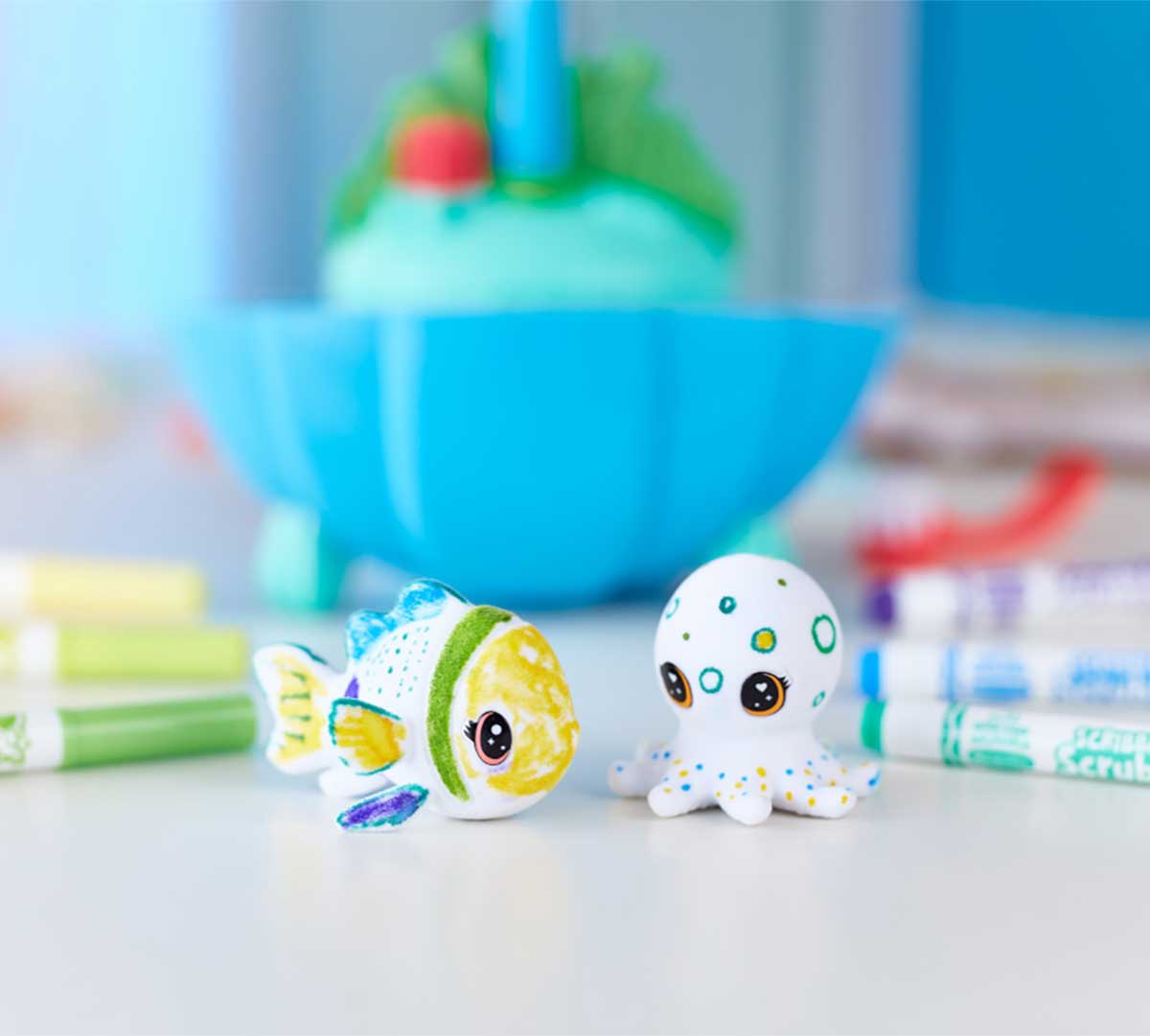 Crayola Scribble Scrubbie Pets Blue Lagoon Playset