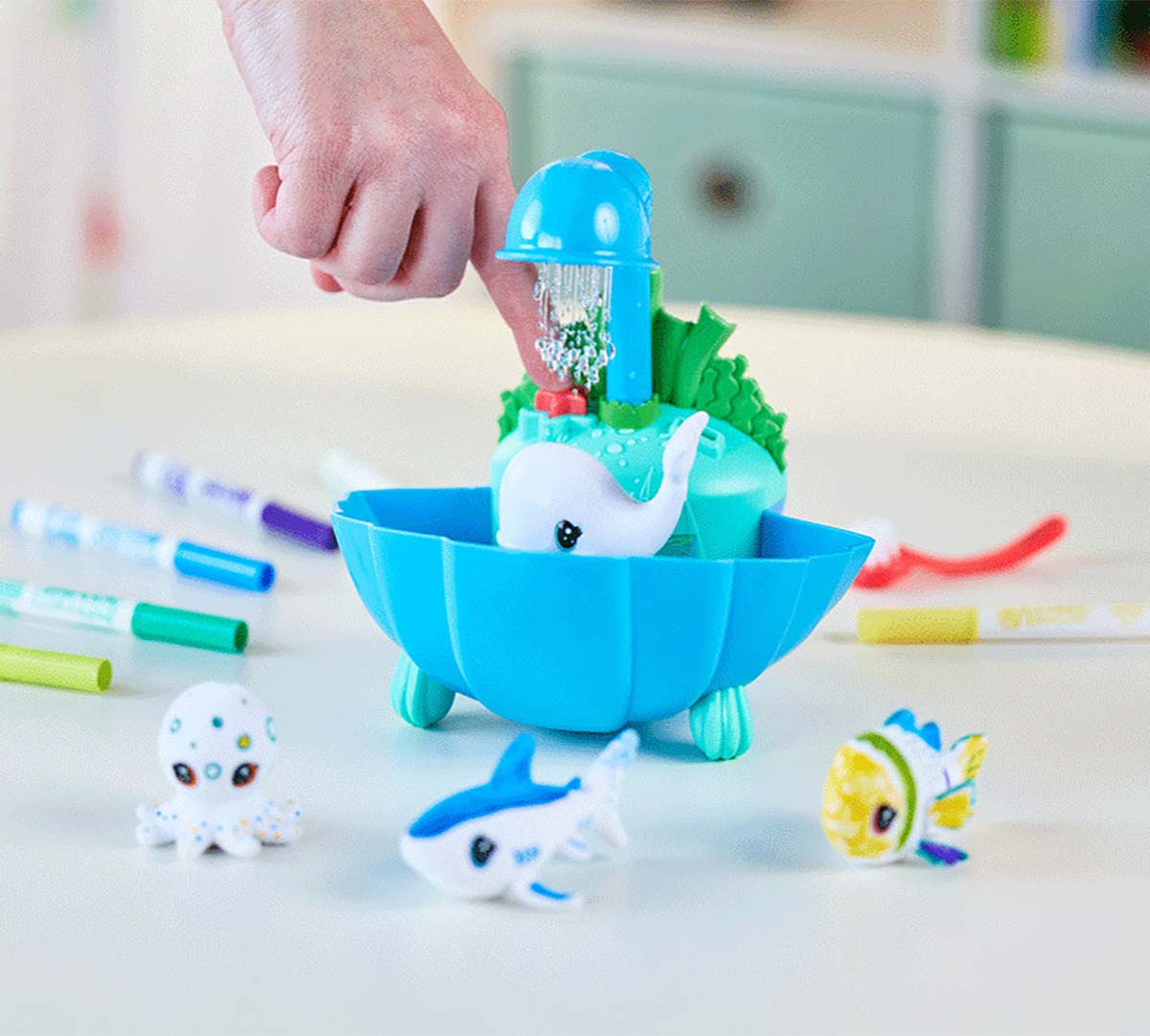 Crayola Scribble Scrubbie Pets Blue Lagoon Playset