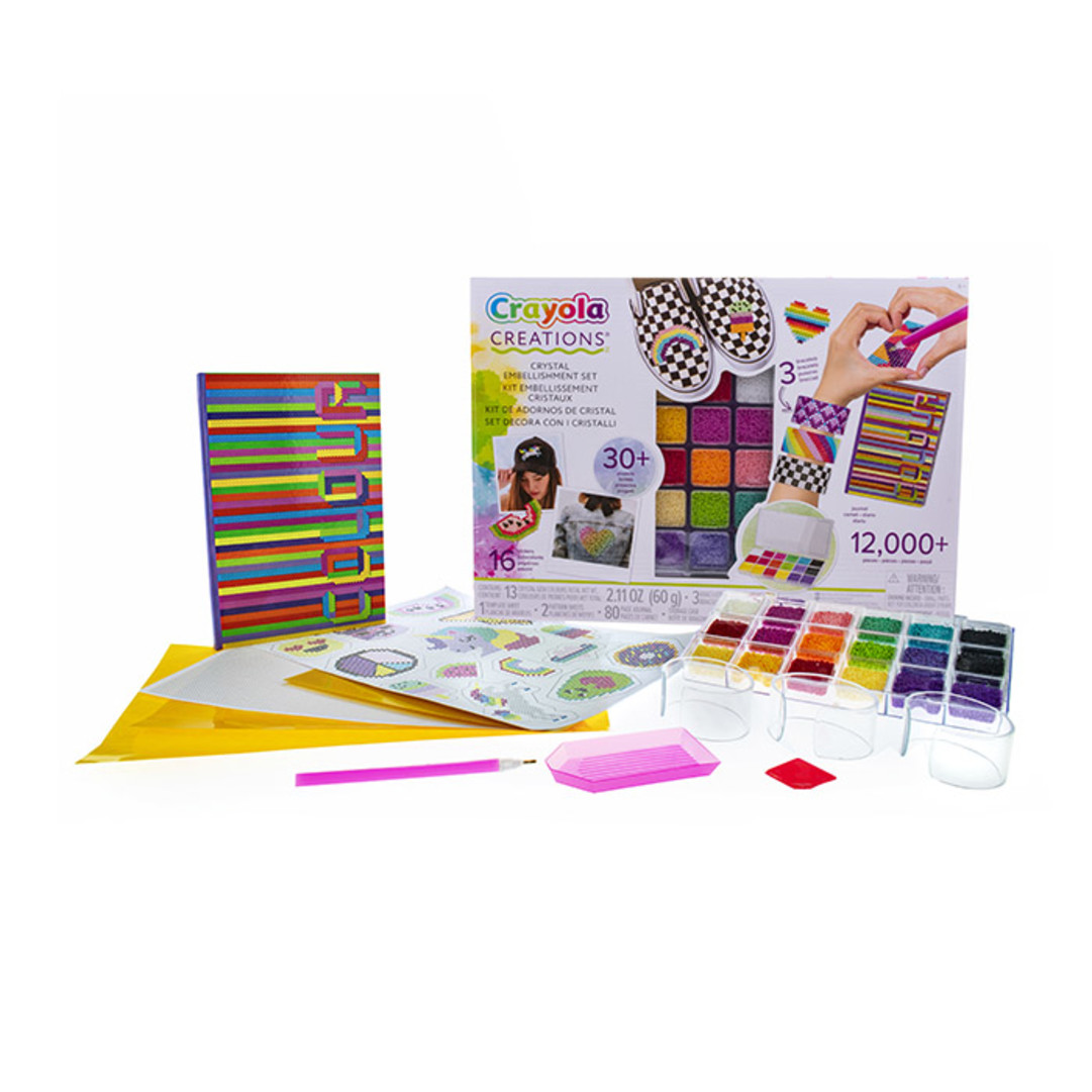 Crystal Painting Set Packaging with contents