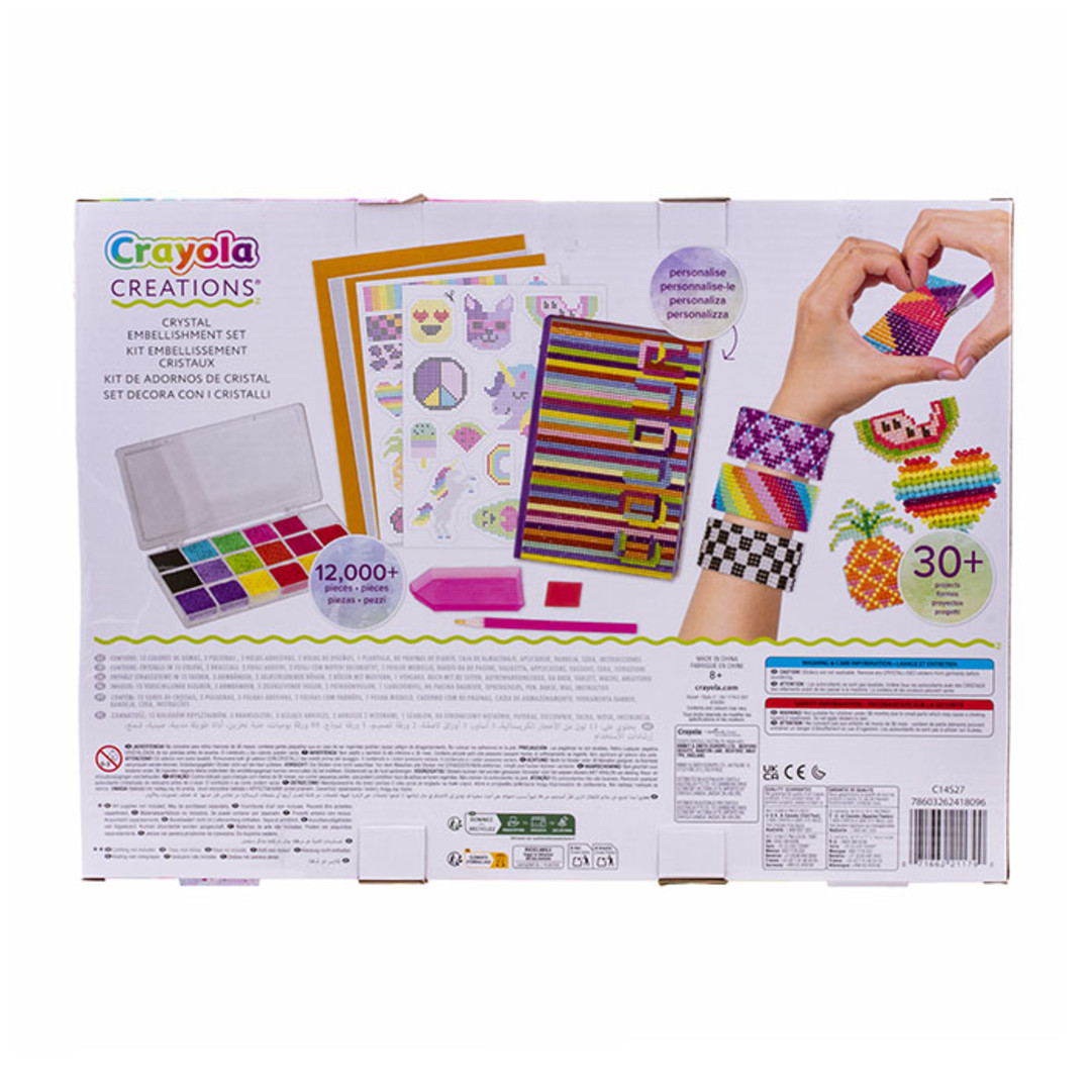 Crystal Painting Set Back view