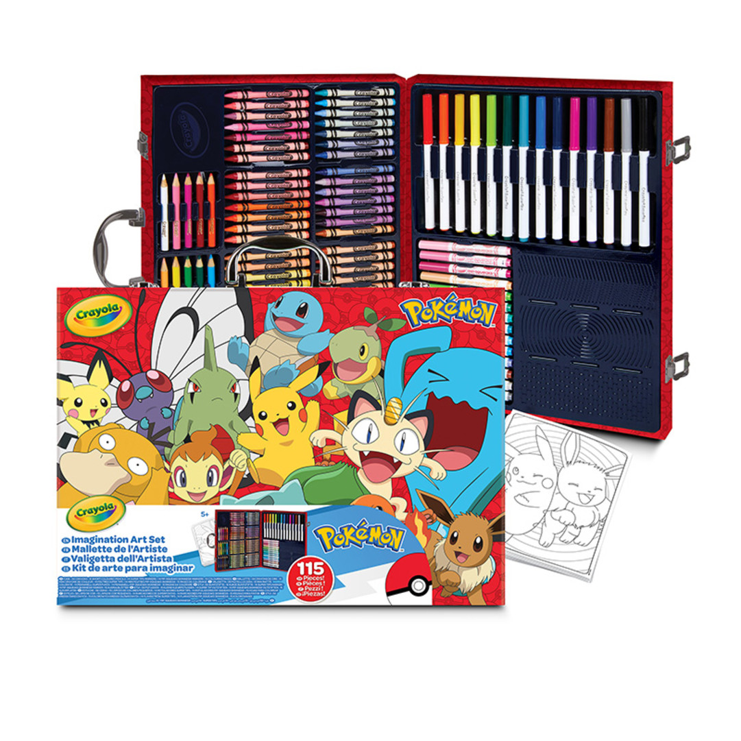 Pokemon Inspiration Art Case  packaging and contents.