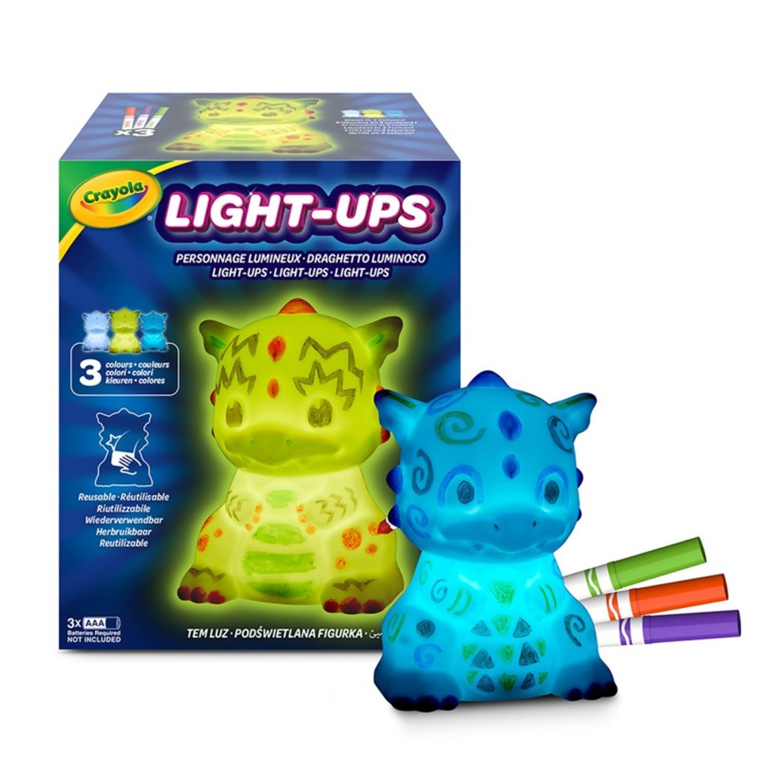 Dragon Light-Ups packaging and contents.