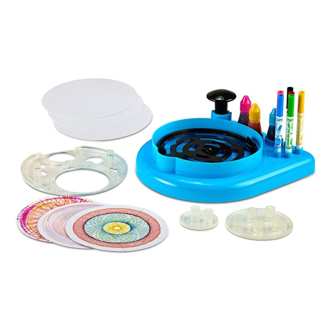 Spin & Spiral Art Station contents.