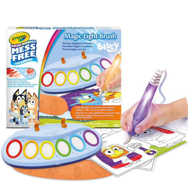 Crayola Color Wonder Bluey Light Brush Main