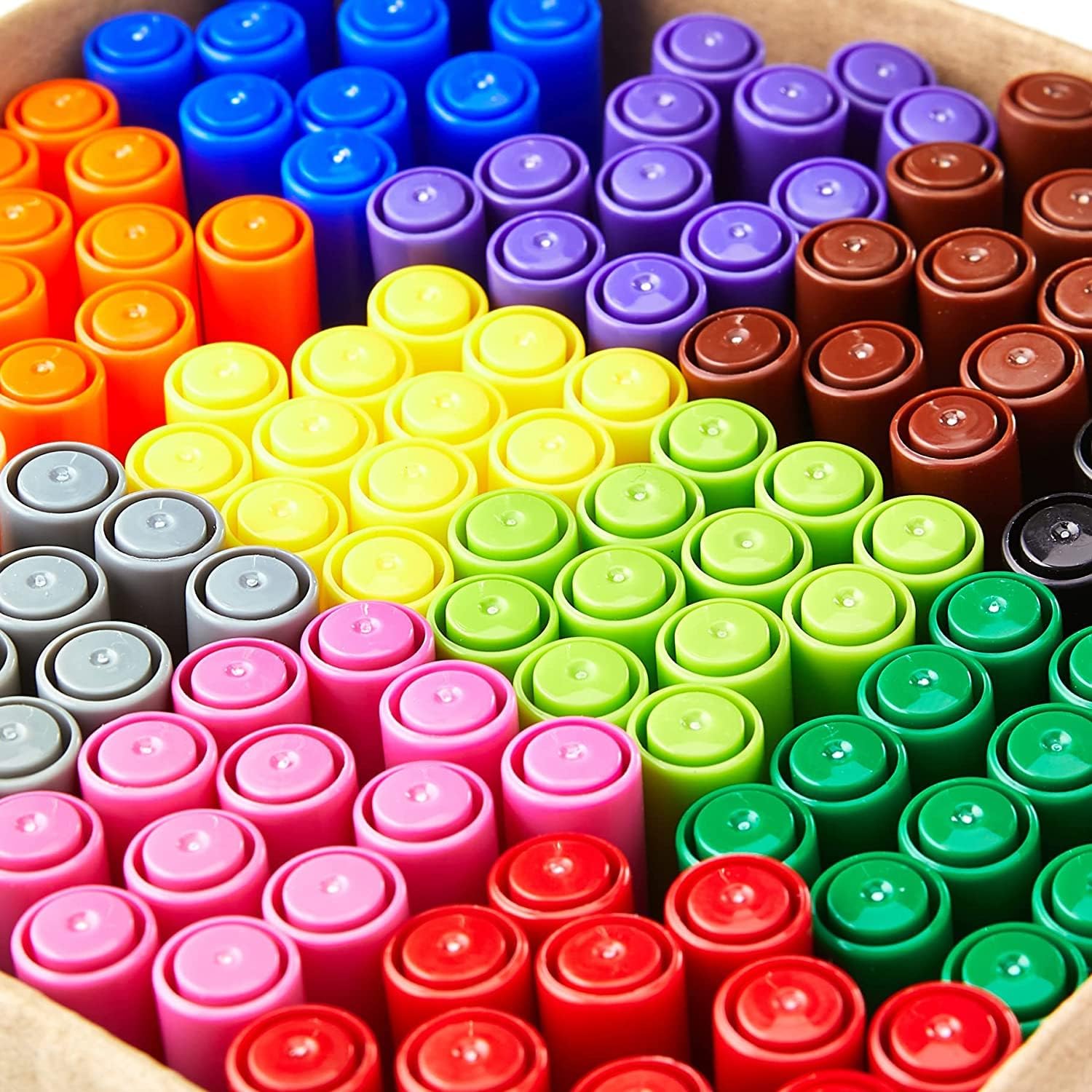 Super Tips Classpack 144 Colours Inside view